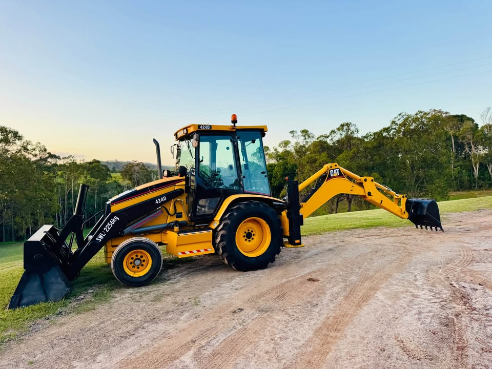 2008 Caterpillar 424D backhoe loader